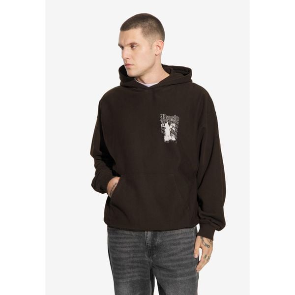 Bluza sportowa męska Prosto Shadow z kapturem. Czarne bluzy z kapturem Prosto., m, bez wzorów, z kapturem. Za 424.99 zł.