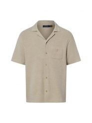 Polo Ralph Lauren koszula z dzianiny Mężczyźni Bawełna (100%) beżowy, XL. Brązowe koszule Polo Ralph Lauren, m, bez wzorów, z bawełny, bez kołnierzyka, bez ramiączek. Za 989.95 zł.