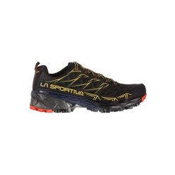 Buty do biegania męskie La Sportiva La Akyra. Niebieskie buty do biegania La Sportiva, bez wzorów, z materiału, bez zapięcia. Za 871.00 zł.