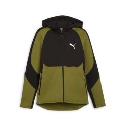 Puma Bluza Evostripe Fz Dk 67899533. Zielone bluzy Puma, m, bez wzorów, bez kaptura. Za 204.99 zł.