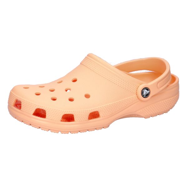 Ciabatte Crocs Klasyczne Klopsy U Dorośli. Brązowe sztyblety Crocs, bez wzorów, z materiału, bez obcasa, bez zapięcia. Za 199.99 zł.