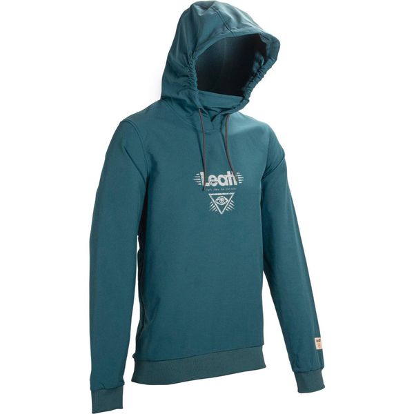 Bluza rowerowa (z kapturem) LEATT Hoodie MTB Gravity 3.0. Niebieskie bluzy z kapturem LEATT, bez wzorów, z kapturem. W wyprzedaży za 559.20 zł.