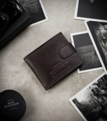 Portfel skórzany Always Wild [DH] N0035L-P-SCR brązowy. Brązowe portfele Always Wild, bez wzorów, ze skóry. Za 37.99 zł.