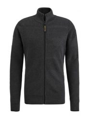 PME Legend Kardigan w kolorze antracytowym rozmiar: M. Czarne swetry rozpinane PME Legend, m, bez wzorów, z bawełny, bez kołnierzyka, bez ramiączek. Za 254.95 zł.