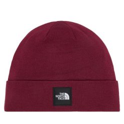 Czapka The North Face. Czerwone czapki zimowe The North Face, bez wzorów. Za 129.99 zł.