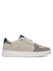 Tommy Hilfiger Sneakersy Basket Core Lite Suede FM0FM05519 Beżowy. Brązowe buty sportowe casual Tommy Hilfiger, bez wzorów, ze skóry, bez zapięcia. Za 439.99 zł.