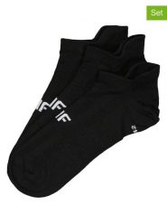 4F Skarpety (3 pary) w kolorze czarnym rozmiar: 39-42. Czarne skarpety 4F, bez wzorów. Za 32.75 zł.