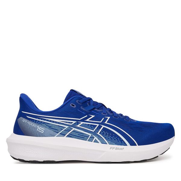 Buty do biegania Asics. Niebieskie buty do biegania ASICS, bez wzorów, bez zapięcia, do biegania. Za 569.99 zł.