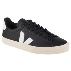 Buty sportowe Sneakersy męskie, Veja Campo. Czarne buty sportowe casual Veja, bez wzorów, bez zapięcia. Za 623.20 zł.