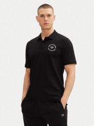 Jack&Jones Polo Simon 12269299 Czarny Regular Fit. Czarne koszulki polo Jack&Jones, l, bez wzorów, z bawełny, bez kołnierzyka, bez ramiączek. Za 49.99 zł.