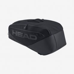 Torba na rakiety tenisowe Head Pro X. Czarne torby na ramię Head, bez wzorów, z materiału, na ramię, bez dodatków. Za 509.99 zł.