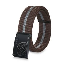 Pasek parciany BETLEWSKI PRC-09_CZ-3 XL brązowy. Brązowe paski Betlewski, bez wzorów, z materiału. Za 34.99 zł.