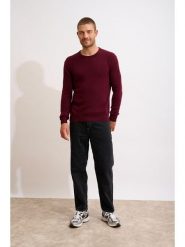Just Cashmere Kaszmirowy sweter "Gabin" w kolorze bordowym rozmiar: XXL. Czerwone swetry nierozpinane Just Cashmere, xxl, bez wzorów, z kaszmiru, bez kołnierzyka, bez ramiączek. Za 565.99 zł.
