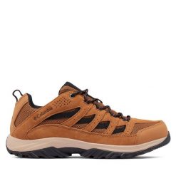 Trekkingi Columbia. Brązowe buty trekkingowe Columbia, bez wzorów, bez zapięcia. Za 269.99 zł.