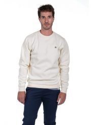 The Time of Bocha Bluza w kolorze kremowym rozmiar: XXL. Brązowe bluzy The Time of Bocha, xxl, bez wzorów, z bawełny, bez kaptura. Za 117.45 zł.