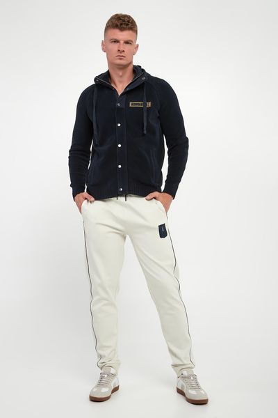 Sweter męski z kapturem AERONAUTICA MILITARE. Swetry nierozpinane Aeronautica Militare, m, bez wzorów, bez kołnierzyka, bez ramiączek. Za 1,389.00 zł.