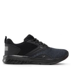 Buty do biegania Puma. Czarne buty do biegania Puma, bez wzorów, bez zapięcia, do biegania. Za 159.99 zł.