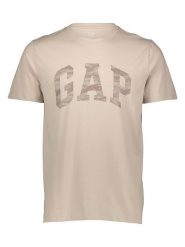 GAP Koszulka w kolorze beżowym rozmiar: XL. Brązowe bezrękawniki GAP, xl, bez wzorów, z bawełny, bez kołnierzyka, bez ramiączek. Za 65.95 zł.