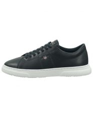 GANT Footwear Skórzane sneakersy "Joree" w kolorze granatowym rozmiar: 44. Niebieskie buty sportowe casual GANT Footwear, bez wzorów, bez zapięcia. Za 220.12 zł.