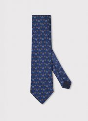 PAKO LORENTE - Krawat męski w mikrowzór. Krawaty i muchy Pako Lorente, bez wzorów, z poliesteru. Za 99.99 zł.