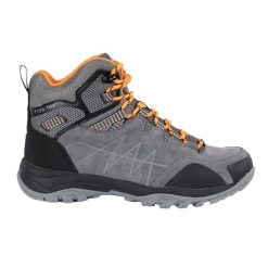 Buty Do Chodzenia Męskie Caelan Zamszowe. Szare buty turystyczne Trespass, bez wzorów, z gumy, bez zapięcia, trekkingowe. Za 281.99 zł.