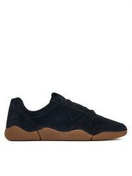 Clarks Sneakersy Sharpham Lace 26320168 Czarny. Czarne buty sportowe casual Clarks, bez wzorów, ze skóry, bez zapięcia. Za 439.99 zł.