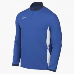 Bluza dresowa sportowa męska Dri-Fit Academy 25 Drill Top. Białe bluzy bez kaptura Nike, l, bez wzorów, z dresówki, bez kaptura. Za 179.99 zł.