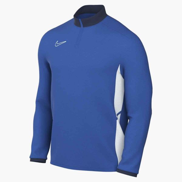 Bluza dresowa sportowa męska Dri-Fit Academy 25 Drill Top. Białe bluzy bez kaptura Nike, l, bez wzorów, z dresówki, bez kaptura. Za 179.99 zł.