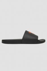 GUESS Czarne męskie klapki Palma, Rozmiar 44. Czarne klapki Guess. Za 209.99 zł.