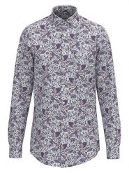 Seidensticker Koszula - Regular fit - ze wzorem rozmiar: 42. Koszule Seidensticker, bez wzorów, z bawełny, bez kołnierzyka, bez ramiączek. Za 141.85 zł.