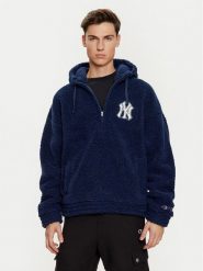 Champion Bluza 220455 Granatowy Loose Fit. Niebieskie bluzy Champion, m, bez wzorów, z syntetyku, bez kaptura. Za 269.99 zł.