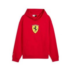 Ferrari Bluza z kapturem. Czerwone bluzy z kapturem Puma, l, bez wzorów, z polaru, z kapturem. Za 349.50 zł.