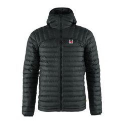 Kurtka turystyczna męska Fjallraven Expedition. Czarne kurtki Fjällräven, m, bez wzorów, z puchu, bez kaptura. Za 739.99 zł.