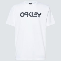 Koszulka Turystyczna Męska Oakley Mark II 2.0 T-shirt. Białe t-shirty sportowe Oakley, bez wzorów, bez ramiączek, trekkingowe. Za 89.99 zł.