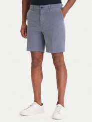 BOSS Szorty materiałowe H-Kane1 50555235 Niebieski Modern Fit. Niebieskie szorty Boss, m, bez wzorów, z bawełny. Za 449.99 zł.