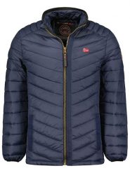 Geographical Norway Kurtka pikowana "Carliti" w kolorze granatowym rozmiar: S. Niebieskie kurtki Geographical Norway, s, bez wzorów, bez kaptura. Za 180.06 zł.