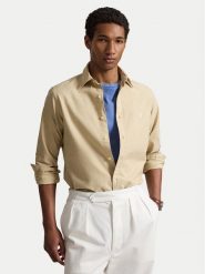 Polo Ralph Lauren Koszula 710805564515 Beżowy jasny Regular Fit. Brązowe koszule Polo Ralph Lauren, l, bez wzorów, z bawełny, bez kołnierzyka, bez ramiączek. Za 689.99 zł.