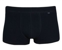 Granatowe Klasyczne Męskie Bokserki, Bawełna z Elastanem -PAKO JEANS- Obcisłe. Niebieskie bokserki Pako Jeans, l, bez wzorów, z bawełny. Za 33.00 zł.