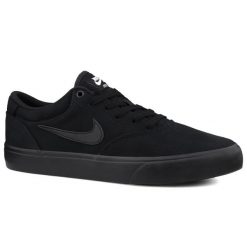 Buty męskie trampki sportowe Nike SB CHRON 2 CNVS. Czarne trampki Nike, m, bez wzorów, bez zapięcia. Za 299.00 zł.