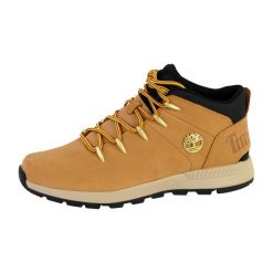 Buty trekkingowe męskie Timberland Euro Sprint Trekker. Brązowe buty trekkingowe Timberland, bez wzorów, z gumy, bez zapięcia, do biegania. Za 702.00 zł.