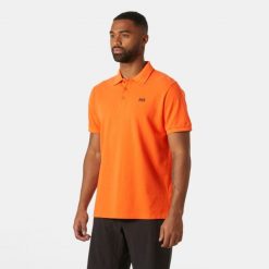 Polo Helly Hansen Transat. Brązowe koszulki polo Helly Hansen, na lato, m, bez wzorów, bez kołnierzyka, bez ramiączek. W wyprzedaży za 216.50 zł.