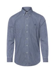 Polo Ralph Lauren koszula codzienna Mężczyźni Regular Fit Bawełna niebieski, XXL. Niebieskie koszule Polo Ralph Lauren, m, bez wzorów, z bawełny, bez kołnierzyka, bez ramiączek. Za 689.95 zł.