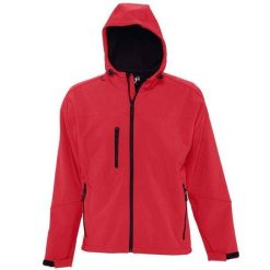 Męska Kurtka Soft Shell Replay Z Kapturem. Czerwone kurtki SOL'S, m, bez wzorów, z kapturem. Za 281.99 zł.