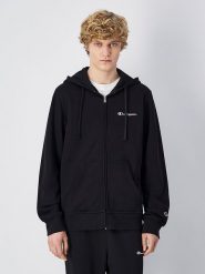 Champion Bluza w kolorze czarnym rozmiar: M. Czarne bluzy Champion, m, bez wzorów, bez kaptura. Za 168.06 zł.