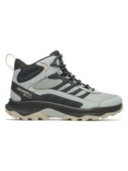 Merrell Buty trekkingowe "Speed Strike 2 GTX" w kolorze błękitnym rozmiar: 42. Niebieskie buty trekkingowe Merrell, bez wzorów, z gore-texu, bez zapięcia. Za 269.73 zł.