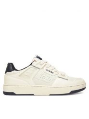 Guess Sneakersy FMTVIN-ELE12 Écru. Buty sportowe casual Guess, z aplikacjami, ze skóry, bez zapięcia. Za 589.99 zł.