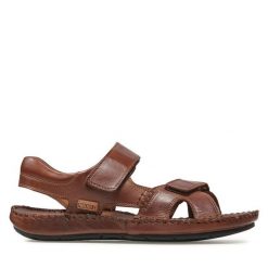 Sandały Pikolinos. Brązowe sandały Pikolinos, bez zapięcia. Za 309.99 zł.