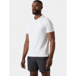 Koszulka Polo Męska Helly Hansen Crewline. Białe koszulki polo Helly Hansen, m, bez wzorów, bez kołnierzyka, bez ramiączek, żeglarskie. Za 276.85 zł.