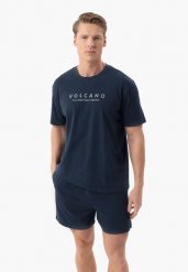 Piżama dwuczęściowa gładka U-REM. Piżamy Volcano, l, bez wzorów, z bawełny, bez ramiączek. Za 99.99 zł.