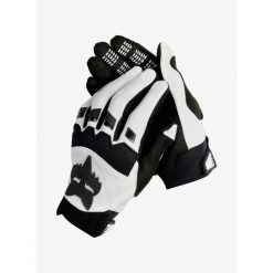 Rękawiczki rowerowe męskie Fox Dirtpaw Glove. Białe rękawiczki FOX, bez wzorów. Za 197.99 zł.